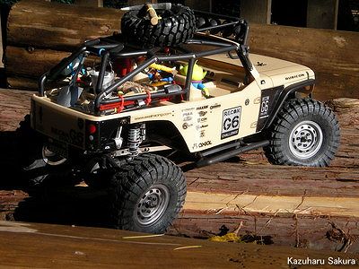 Axial(アキシャル)・SCX10・ジープ ラングラー G6 製作記 ～ 完成画像 走行前